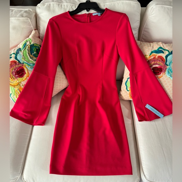 ANTONIO MELANI Dresses & Skirts - Antonio Melani Poppy Color Bell Sleeve Dress